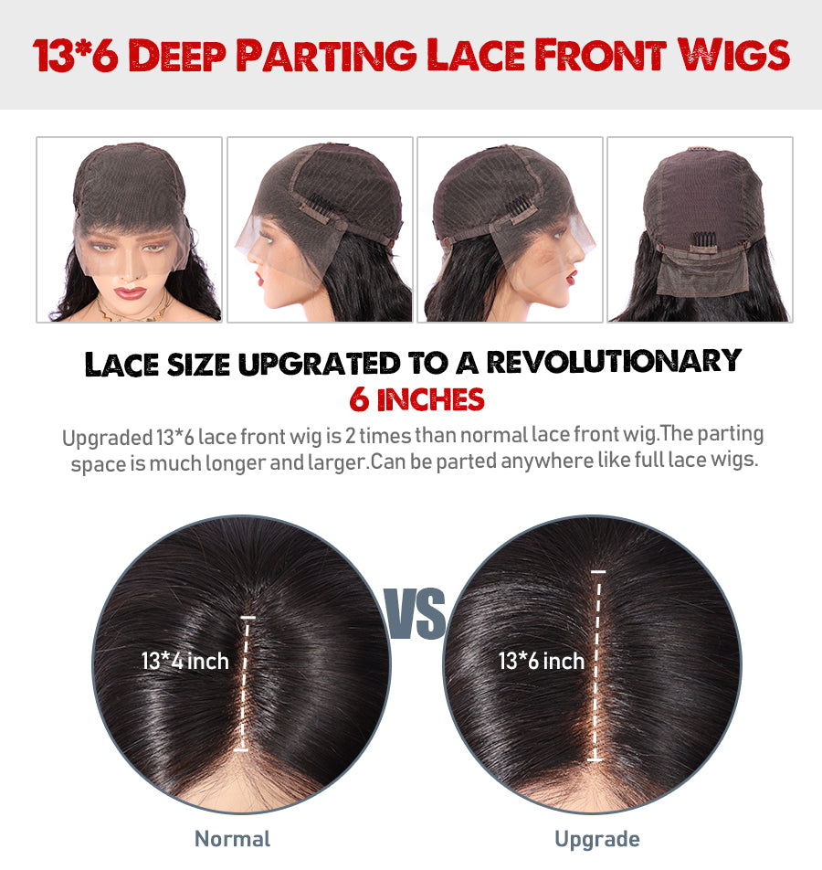 Deep Side Part Bob Wig 13x6 Lace Frontal Wig - Rose Hair
