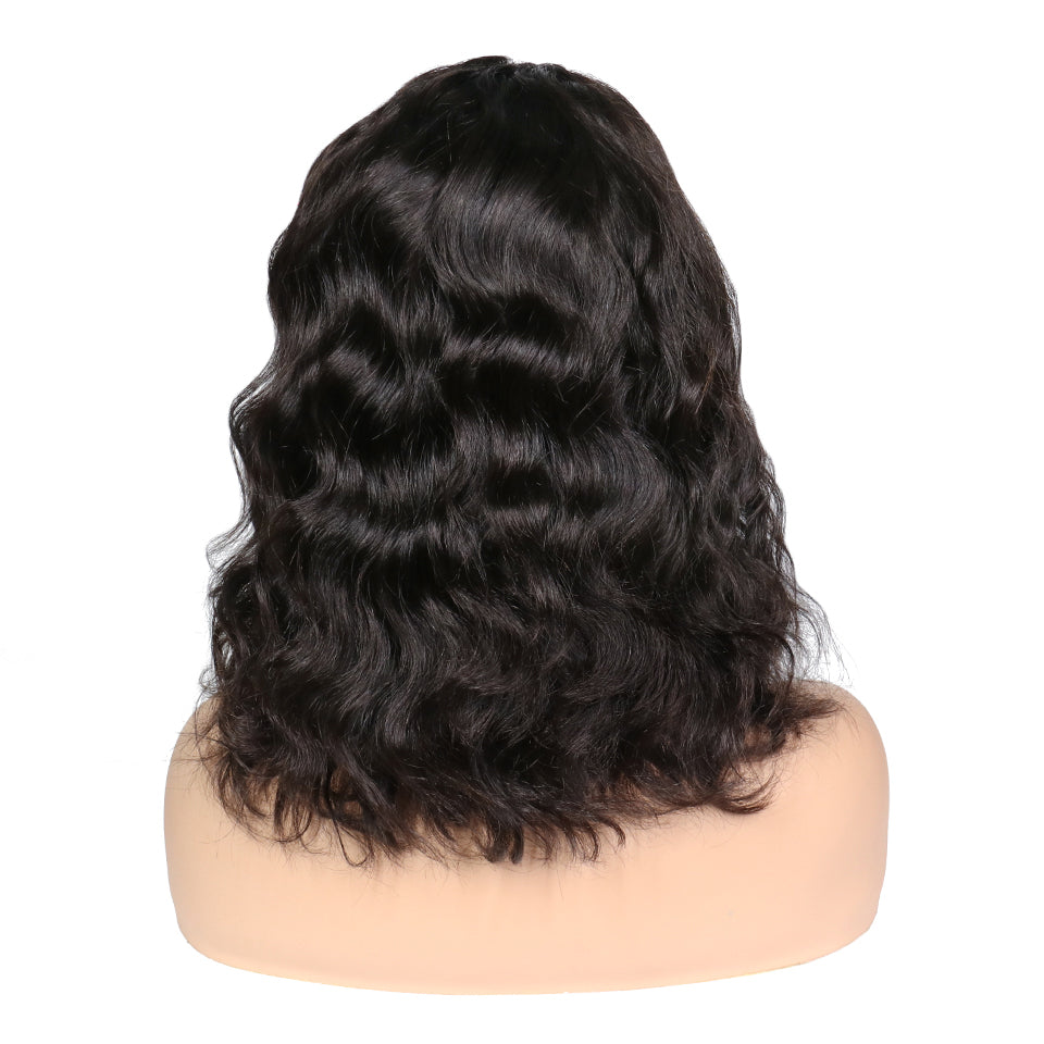 RoseHair Top Quality Wavy Affordable Gorgeous 13*6 Lace Wig Short Hair - Rose Hair