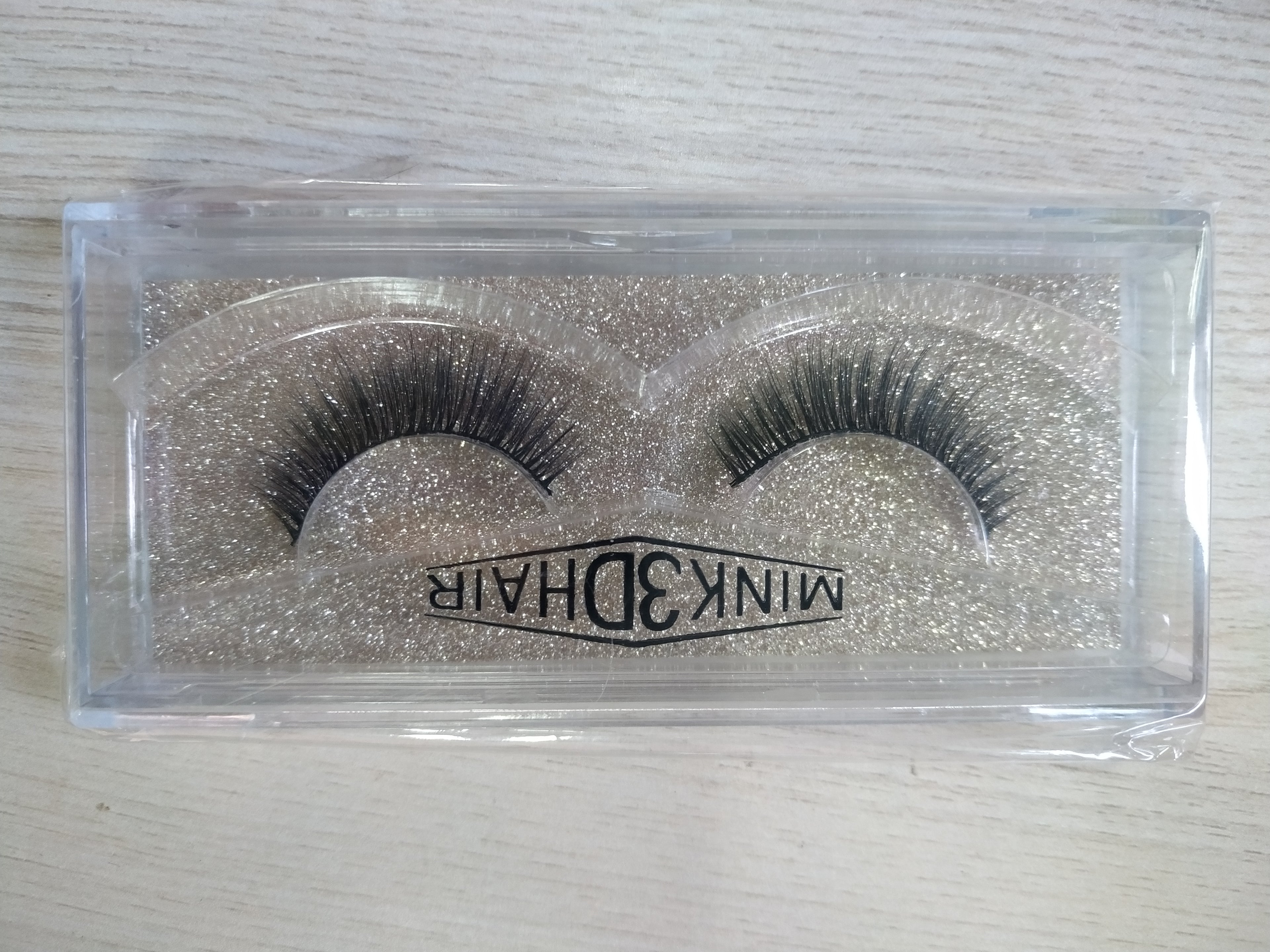 25 MM 3D Mink Hair Eyelashes With Beautiful Boxes For Black Women - Rose Hair
