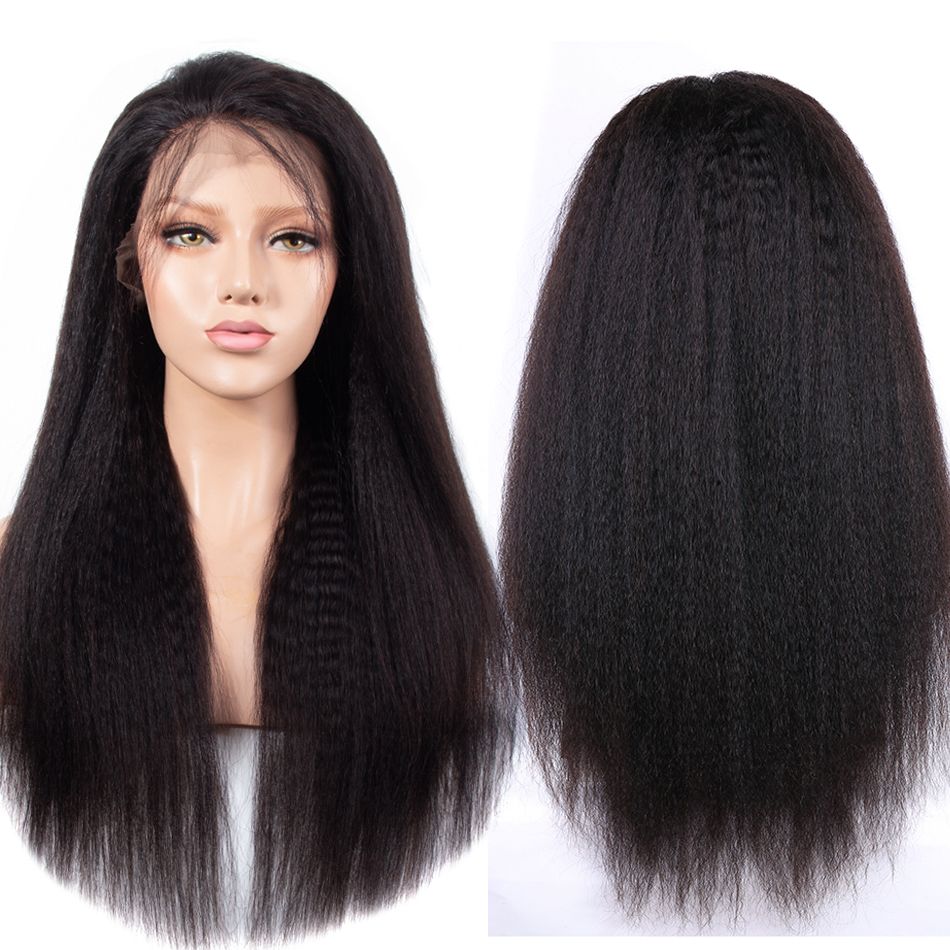Rose Hair Water Wave/Kinky Curly/Yaki 13x4 HD Swiss Invisible Transparent Lace Frontal Wig