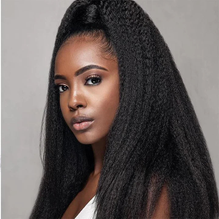 Rose Hair 3 Bundles Kinky Straight Human Hair Weft Deals on Sale 100% Human Bundles