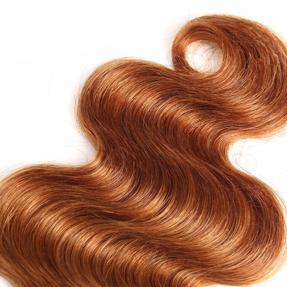 1PCS T1B/4/30 Color Brazilian Virgin 4x4 Lace Closure Free Part - Rose Hair