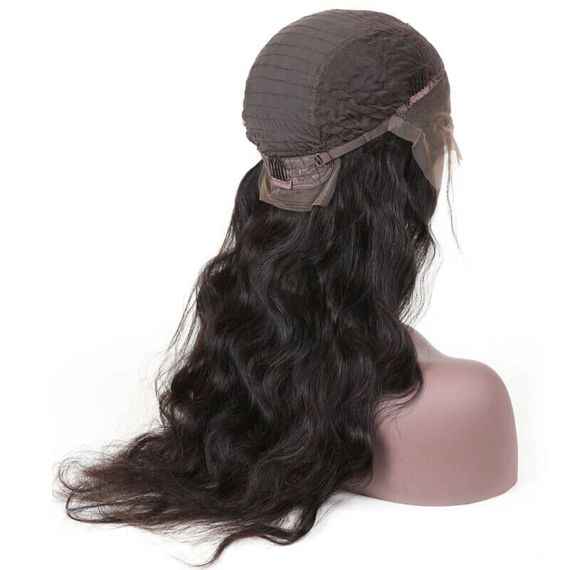 Luvness Real Undetectable Transparent Body Wave 13x4 Lace Front Glueless Wig 100% Human Hair Wig - Rose Hair