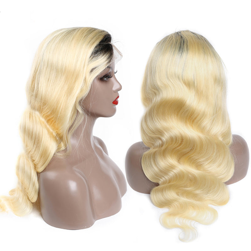 Rose Hair Transparent 13*4 Lace Front Wig Human Hair