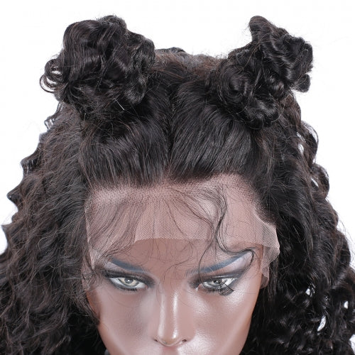 Rose Hair Water Wave 13x6 HD Lace Frontal Wigs 100% Human Hair Invisible HD Lace Wigs