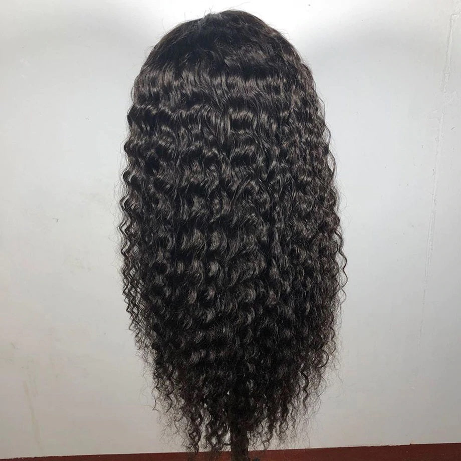 Pre Plucked Swiss 360 Lace Big Curly Wig Best Brazilian Human Virgin RoseHair Wig - Rose Hair
