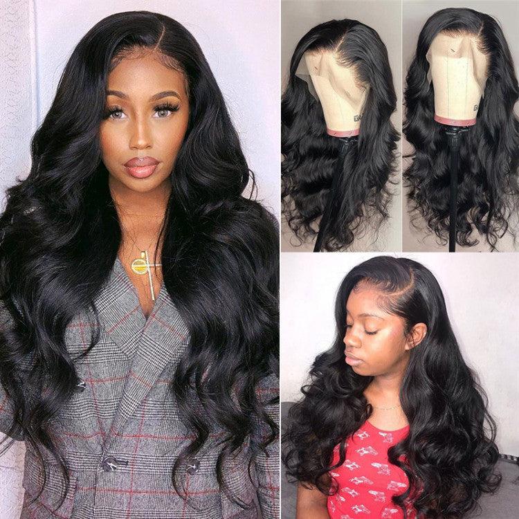 Gluelss Available! Real Undetectable Transparent Body Wave 13x4 Lace Front Glueless Wig 100% Human Hair Wig