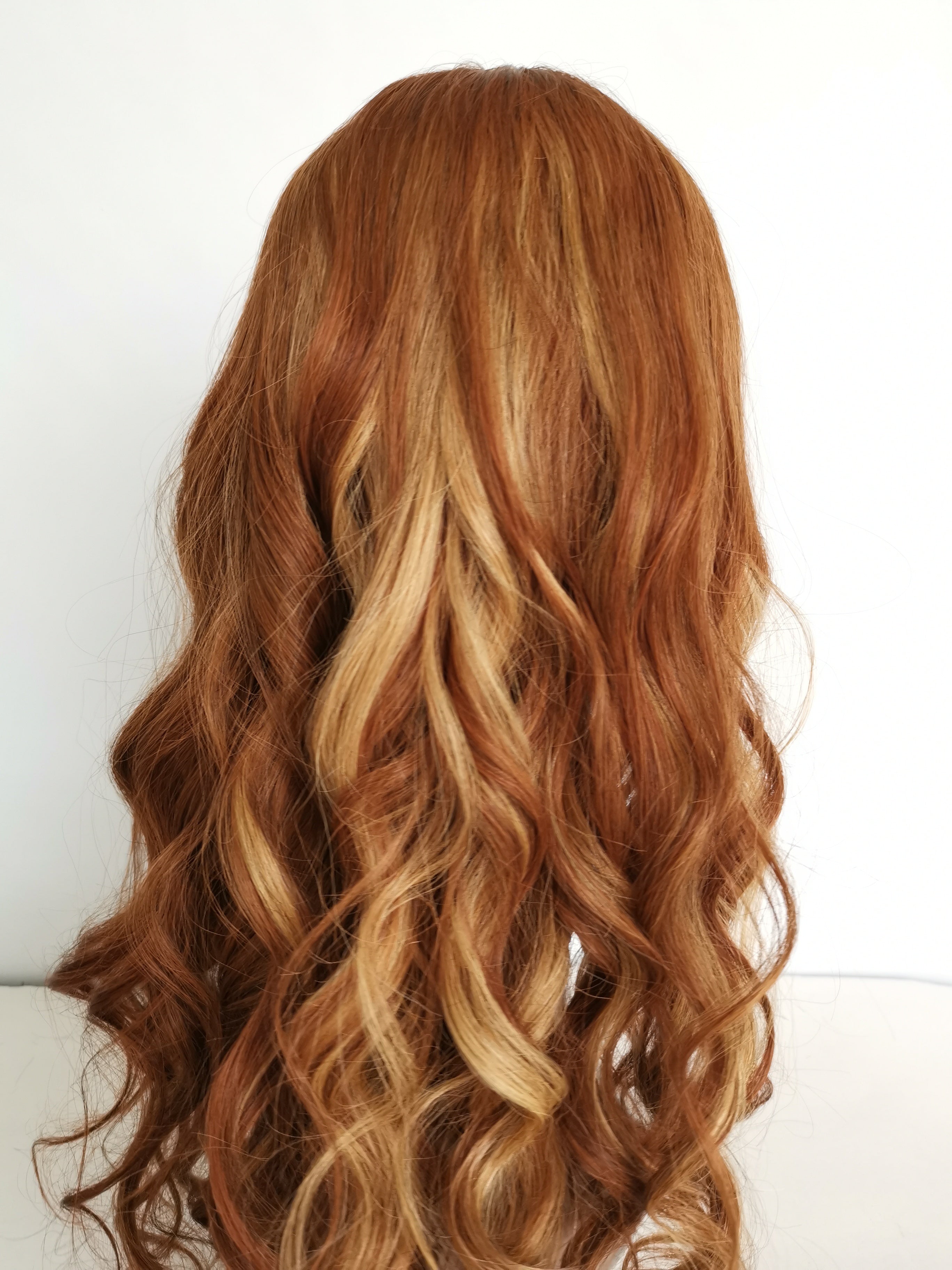 Loose 13*4 Lace Frontal Wig Mix Color Brazilian Virgin Hair - Rose Hair
