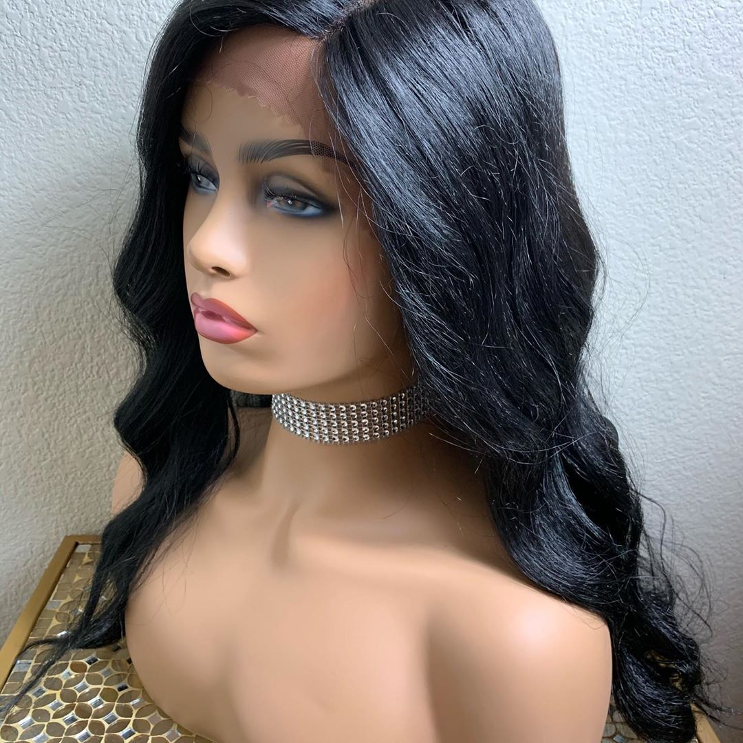 RoseHair Pre Plucked Swiss 360 Lace Body Wave Wig Best Brazilian Human Virgin Hair - Rose Hair