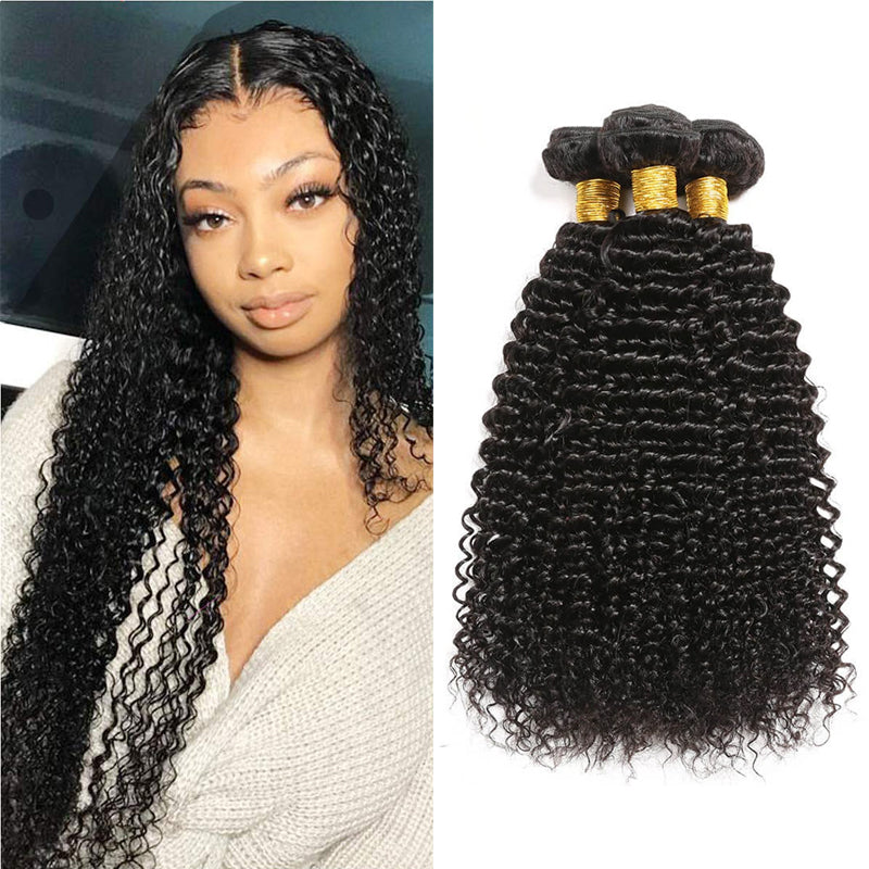 Rosehair 15A Grade 3 Bundles Kinky Curly Best Brazilian Virgin Human Unprocessed Mink Hair - Rose Hair