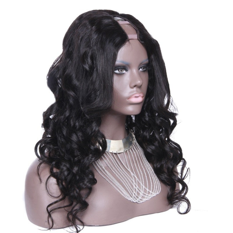 RoseHair U Part Loose Wave Wig Super Easy Affordable Human Hair Wig - Rose Hair
