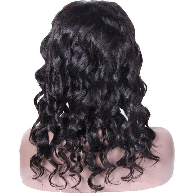 RoseHair U Part Loose Wave Wig Super Easy Affordable Human Hair Wig - Rose Hair