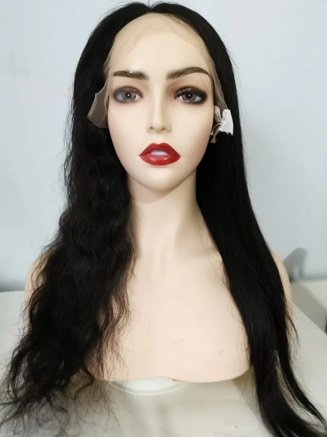 Rose Hair Human Hair13*4/13*6 Lace Frontal Wig With Baby Hair Wet And Wavy Pre Plucked Wig - Rose Hair