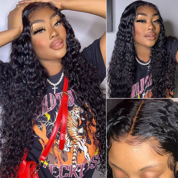 Rose Hair Loose Wave 13x6 HD Lace Frontal Wigs 100% Human Hair Invisible HD Lace Wigs