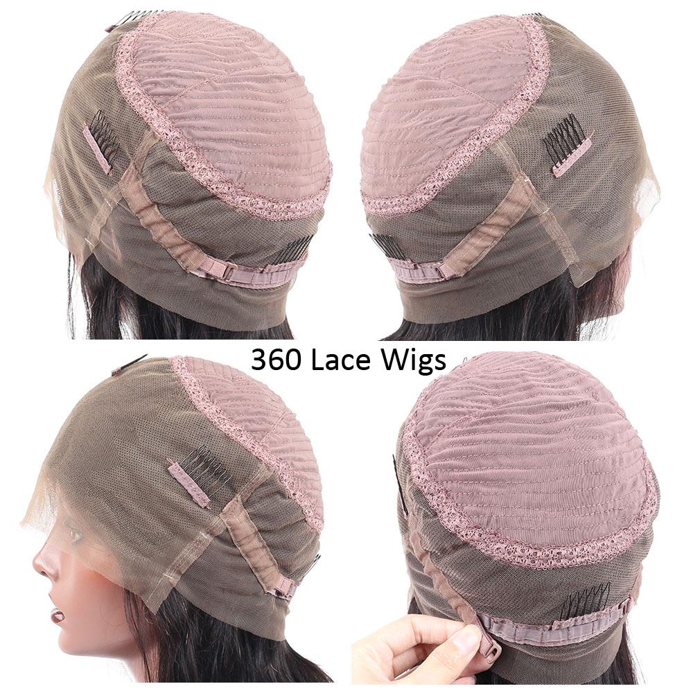 Pre Plucked Swiss 360 Lace Big Curly Wig Best Brazilian Human Virgin RoseHair Wig - Rose Hair