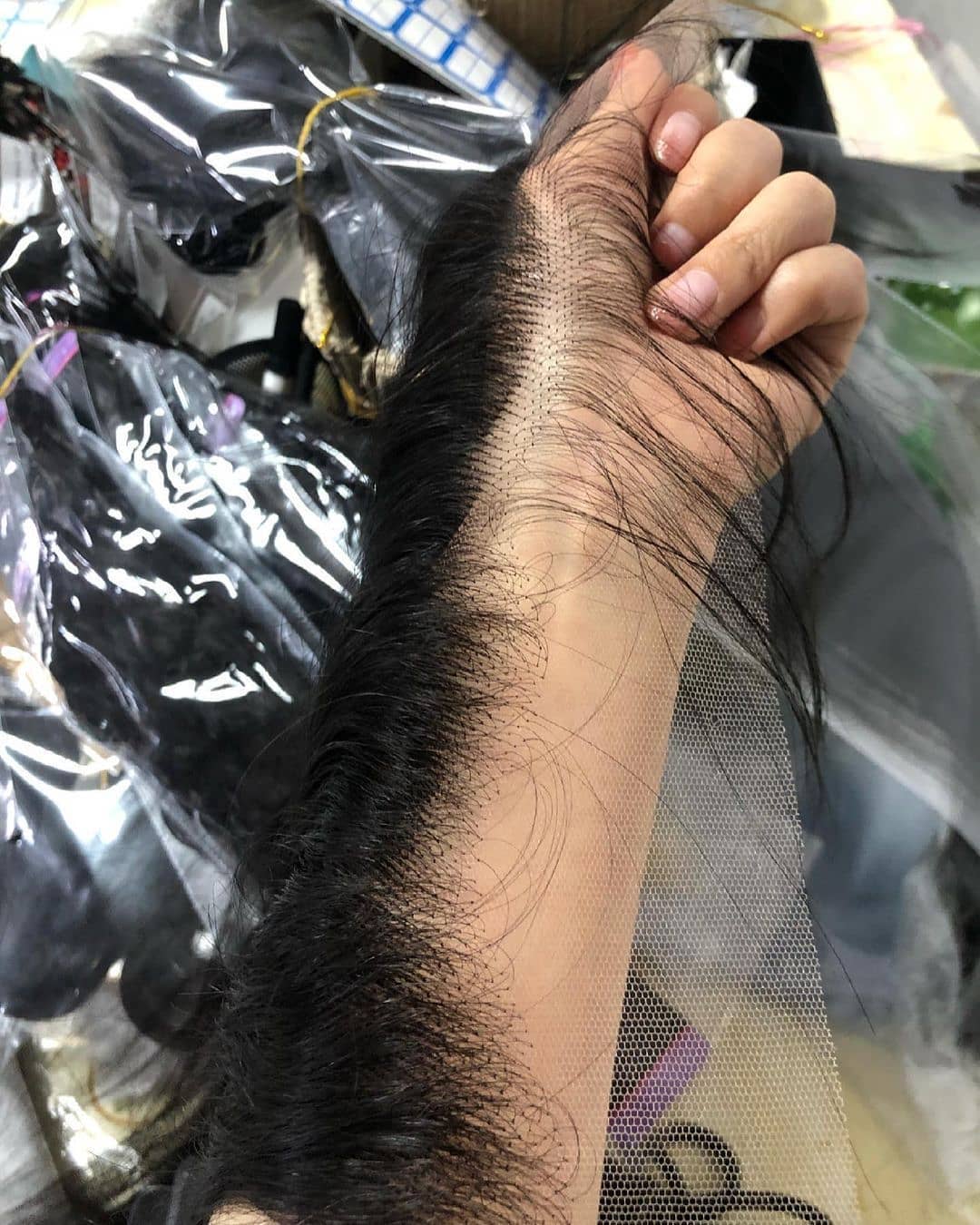 Rose Hair 3PCS 13x4 Transparent Lace Wigs 150%/ 180% Density Wholesale Package Deal Free Shipping