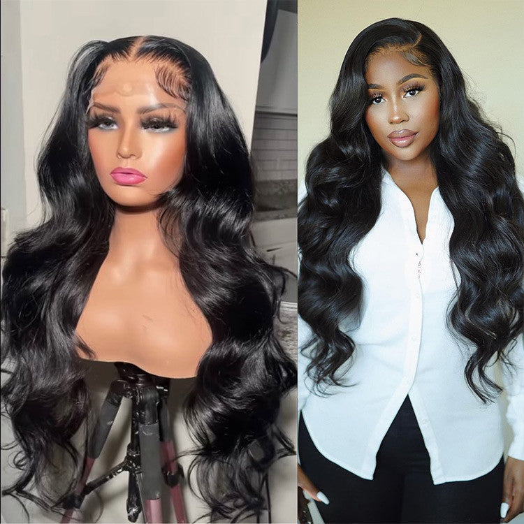 4x4 Glueless Lace Closure Wig Big Bouncy 100% Human Hair Wig All Texture