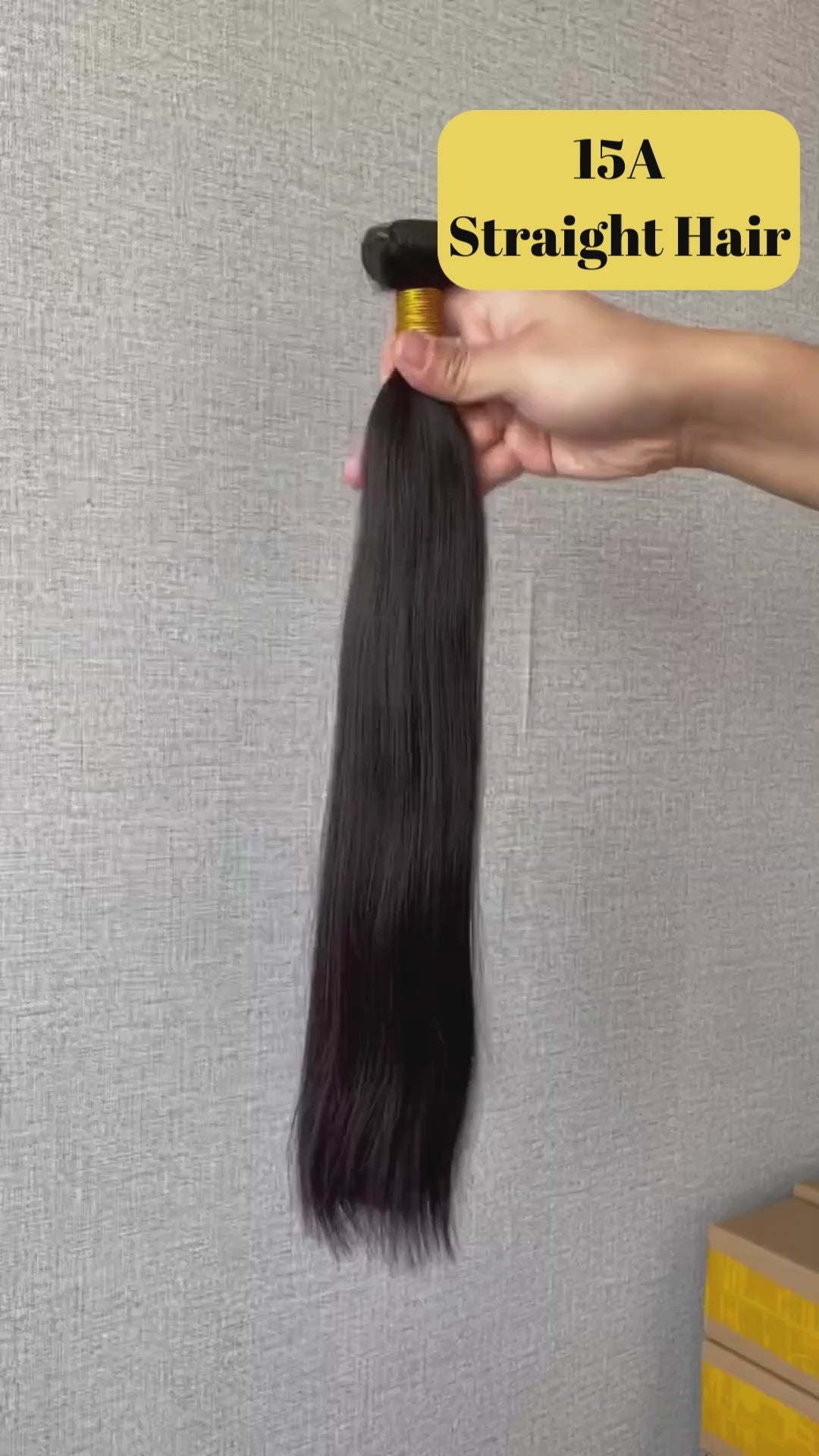 Rose Hair 15A Grade 1 Bundle Straight Hair Brazilian Virgin Hair