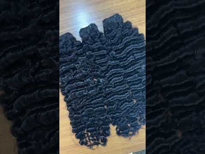 Rose Hair Double Drawn Hair Bundles (befor order pls WhatsApp us +86 13653747726)