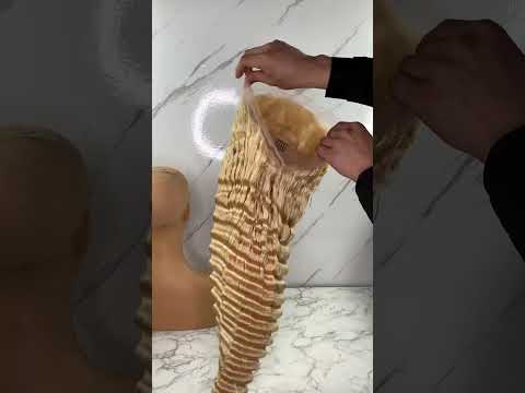 Rose Hair 613 Blonde Deep Wave Wig 13×6 Lace Frontal Wig