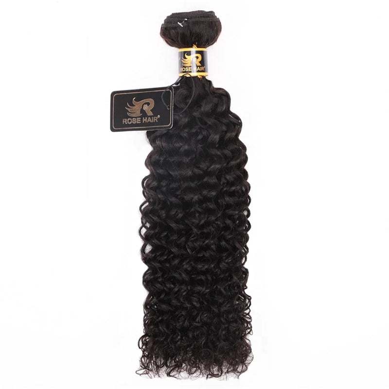 Rose Hair 10A Grade 1 Bundle Kinky Curly Brazilian Virgin Hair Bundles