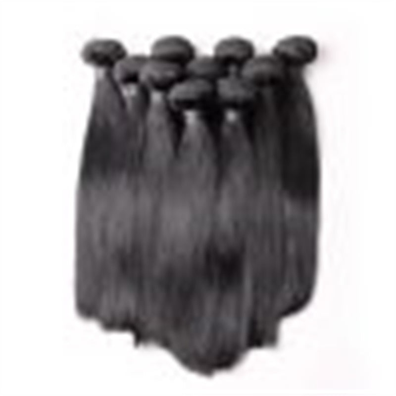 Rose Hair 15A Grade 10Pcs Human Hair Bundle Wholesale Package Deal Same Length
