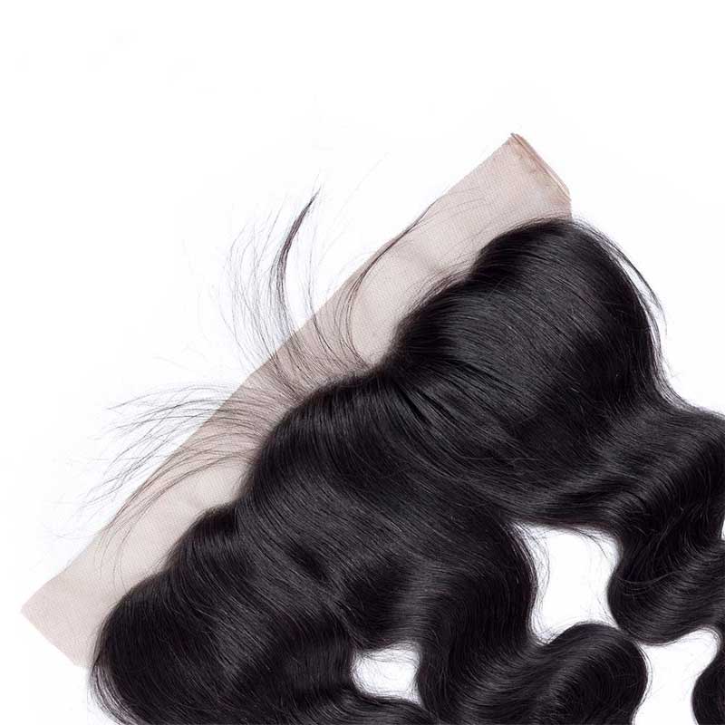 Rose Hair 1Pcs Body Wave 13x4 Lace Frontal Brazilian Virgin Hair