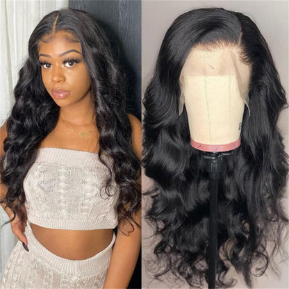 Rose Hair Body Wave 13x6 HD Lace Wig Human Hair Wig