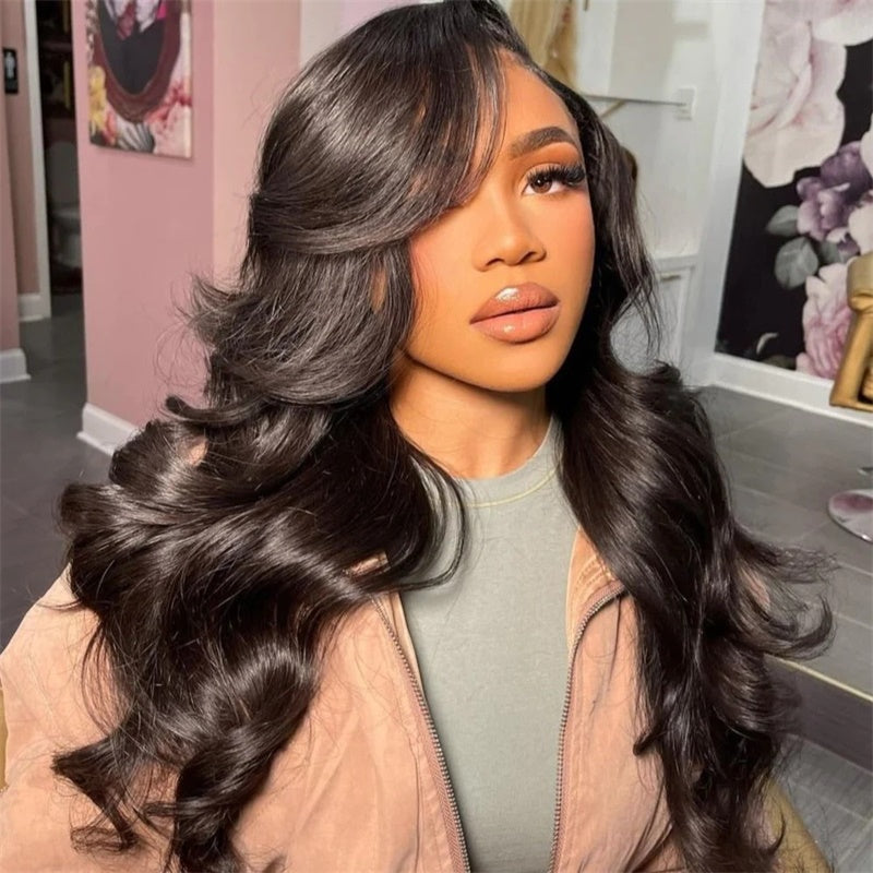 Rose Hair Body Wave 13x6 Lace Front Wig Human Hair Wig