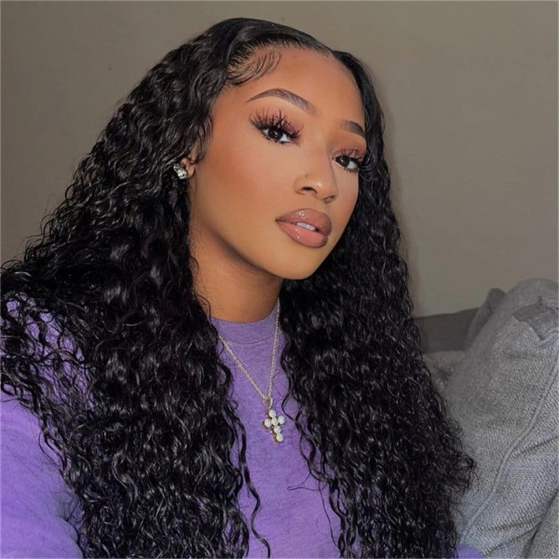 Rose Hair Deep Wave 13x4 Lace Front Wig Human Hair Wig