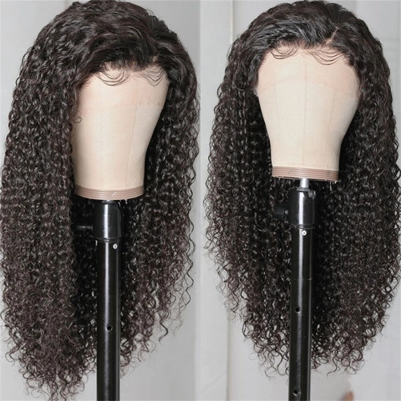 Rose Hair Jerry Curly 13x4 HD Lace Wig Human Hair Wig