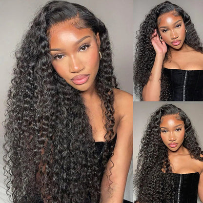 Rose Hair Jerry Curly 13x6 Lace Front Wig Human Hair Wig