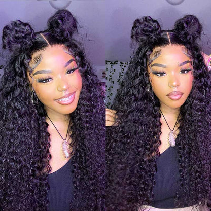Rose Hair Jerry Curly 360 Lace Wig Human Hair Wig