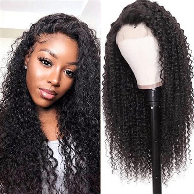 Rose Hair Kinky Curly 13x6 Lace Front Wig Human Hair Wig