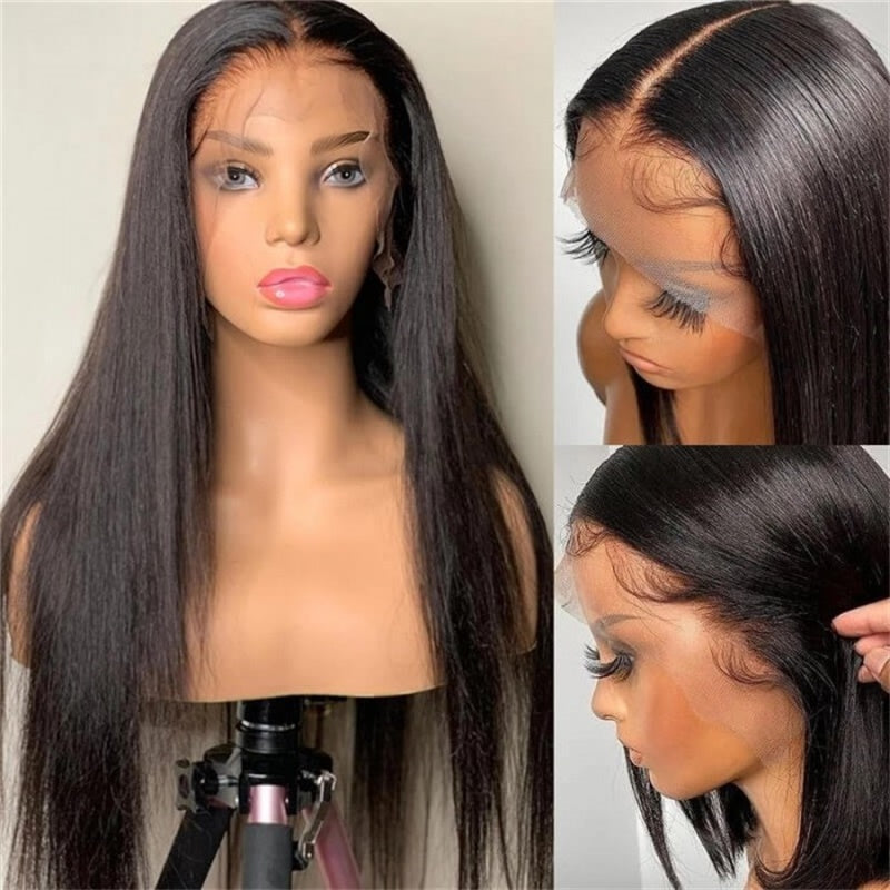 Rose Hair Long Length 13x4 Lace Front Wig All Textures Human Hair Wig 150% Density