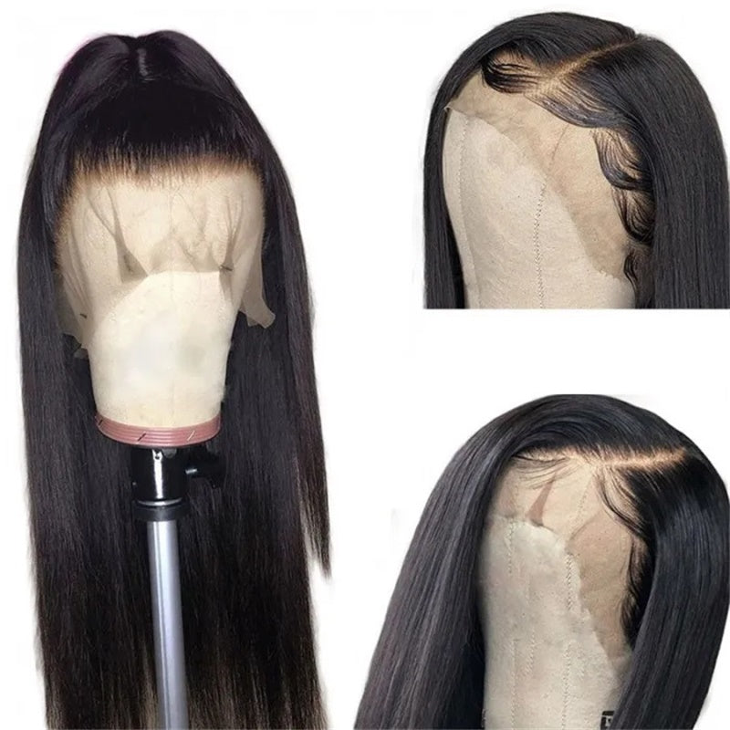 Rose Hair Straight Hair Full Lace Wig Human Hair Wig