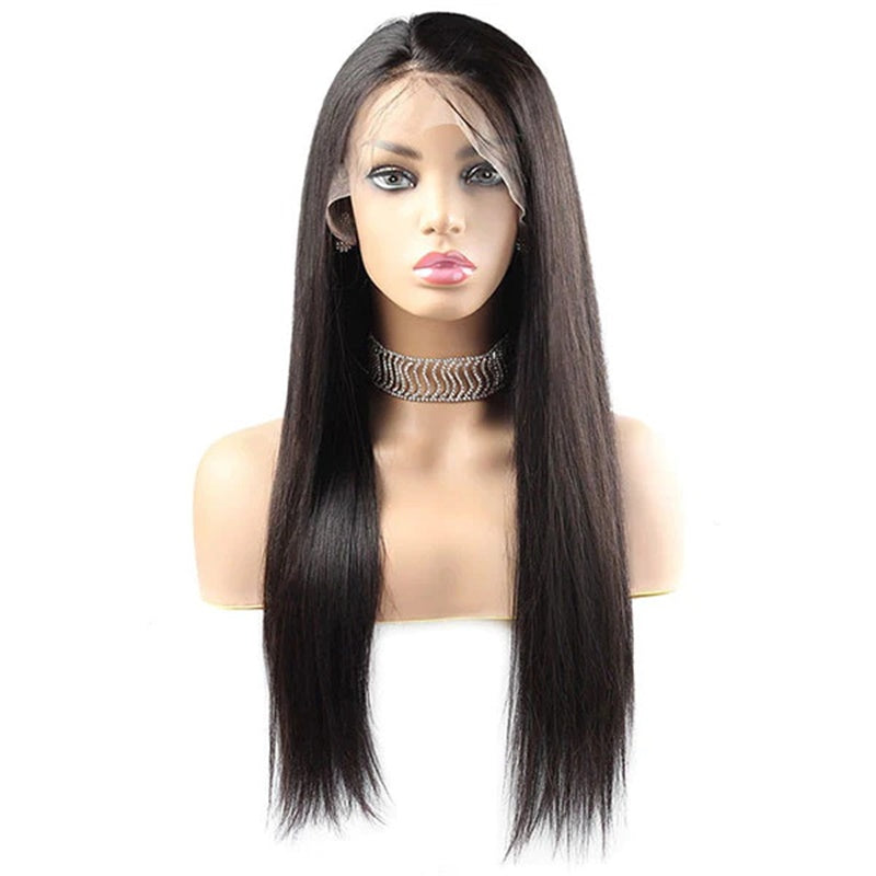 Rose Hair Straight Hair T Part Wig Human Hair Wig