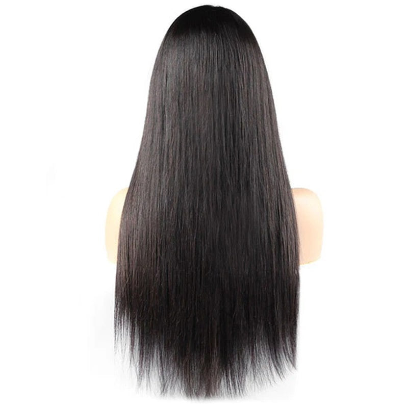 Rose Hair Straight Hair T Part Wig Human Hair Wig