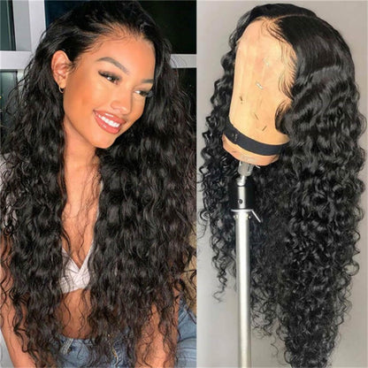Rose Hair Water Wave 13x6 Lace Front Wig Human Hair Wig