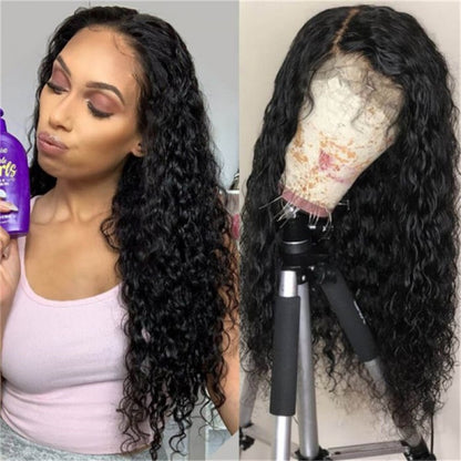 Rose Hair Water Wave Full Lace Wig Human Hair Wig