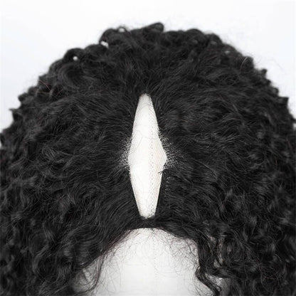 Rose Hair Water Wave V Part Wig Human Hair Wig