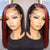Rose Hair HOT TikTok-inspired Cherry Red Ombre Straight Bob 13*4 Lace Frontal Wig - Rose Hair