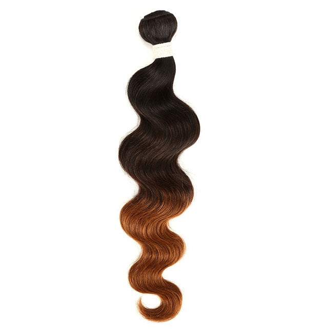 10A Grade 3PCS T1B/4/30 / T1B/30 Color Best Brazilian Virgin Hair Bundles Body Wave/Straight Hair - Rose Hair