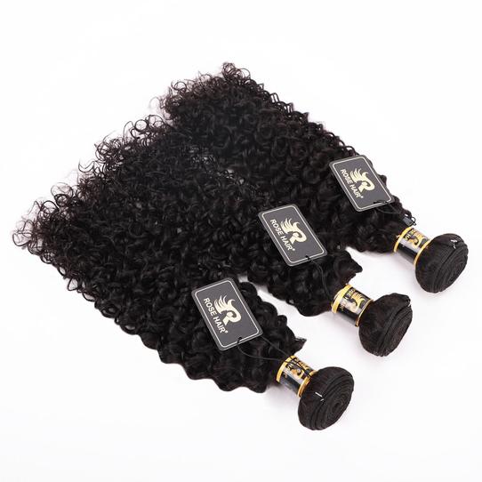 RoseHair 15A Grade Kinky Curly Virgin Hair Bundles Package Deals - Rose Hair