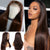 Rose Hair Brown Color Straight Hair 13x4 Lace Front Wig 180% Density