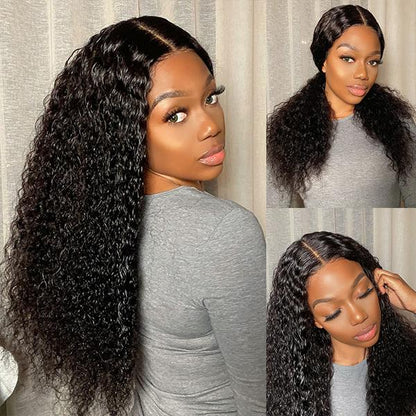 High Density Wet And Wavy High Density Glueless 4x4 Lace Closure Wig