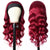 Rose Hair Glueless Headband Wig Human Virgin Hair Burgundy Red Color Hair Body Wave Wig Easily Install - Rose Hair