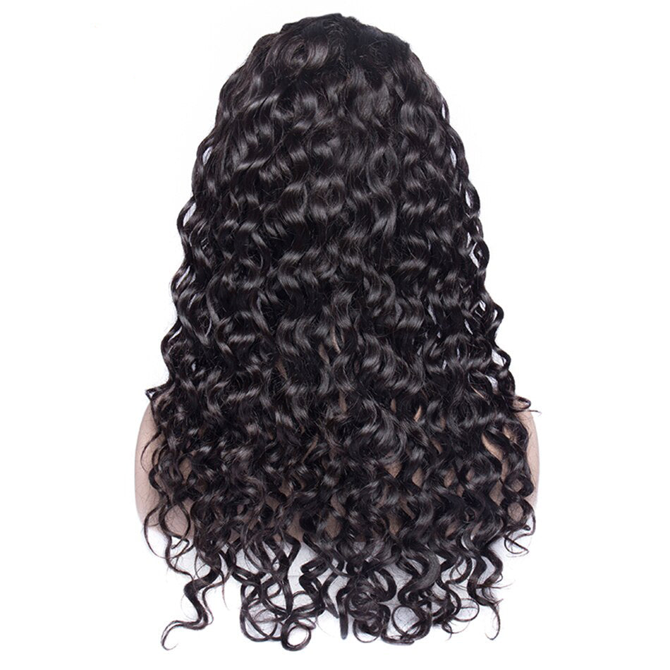 Pre Plucked Swiss 360 Lace Water Wave Wig Best Brazilian Human Virgin RoseHair Wig - Rose Hair