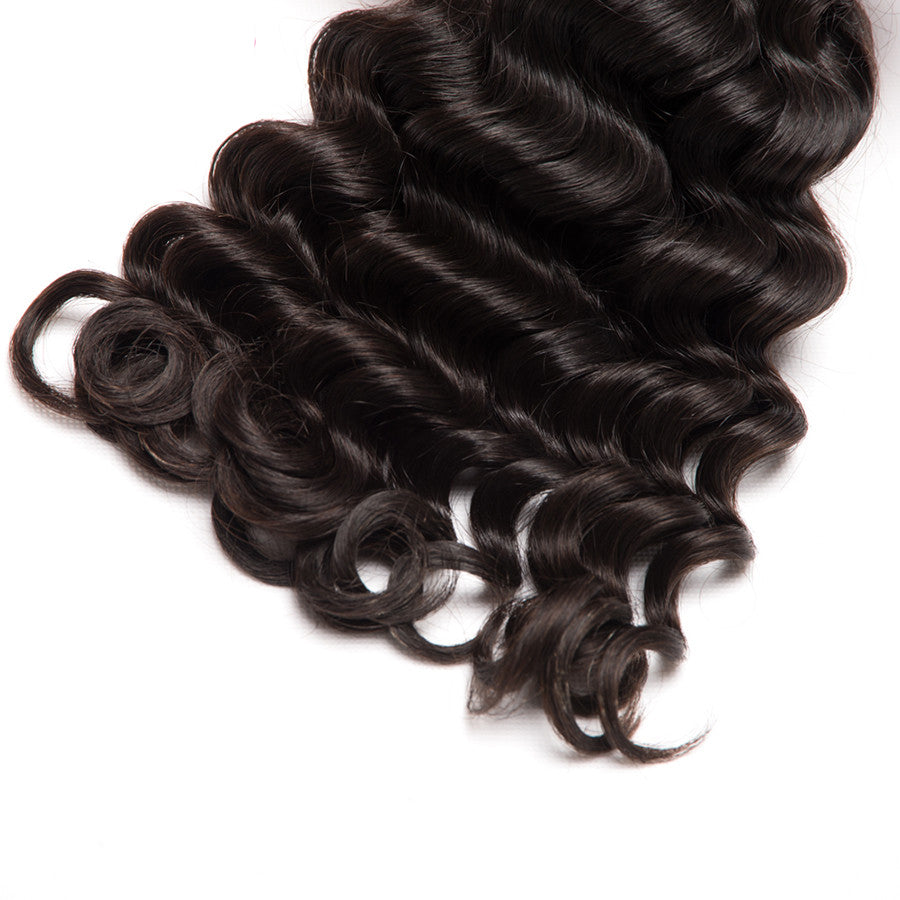 10A Grade 1PC Big Curly Best Brazilian Virgin Hair Bundles - Rose Hair