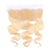 1PCS #613 Body Wave 13x4 Lace Frontal Best Brazilian Virgin Hair - Rose Hair